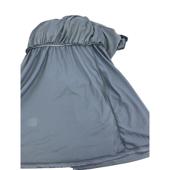 Baltic Born Sofia Velvet Maxi Dress Blue V-Neck 3/4 Sleeve Long Pullover Size XL - Picture 13 of 16